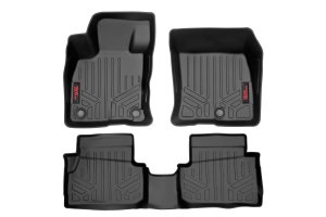 Ford Maverick Floor Mats - Front and Rear - Rough Country - Floor Armor - '22-'25 Ford Maverick Floor Mats - Front and Rear - Rough Country - Floor Armor - '22-'25